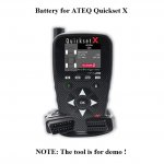 Battery Replacement for ATEQ Quickset X TPMS Tool